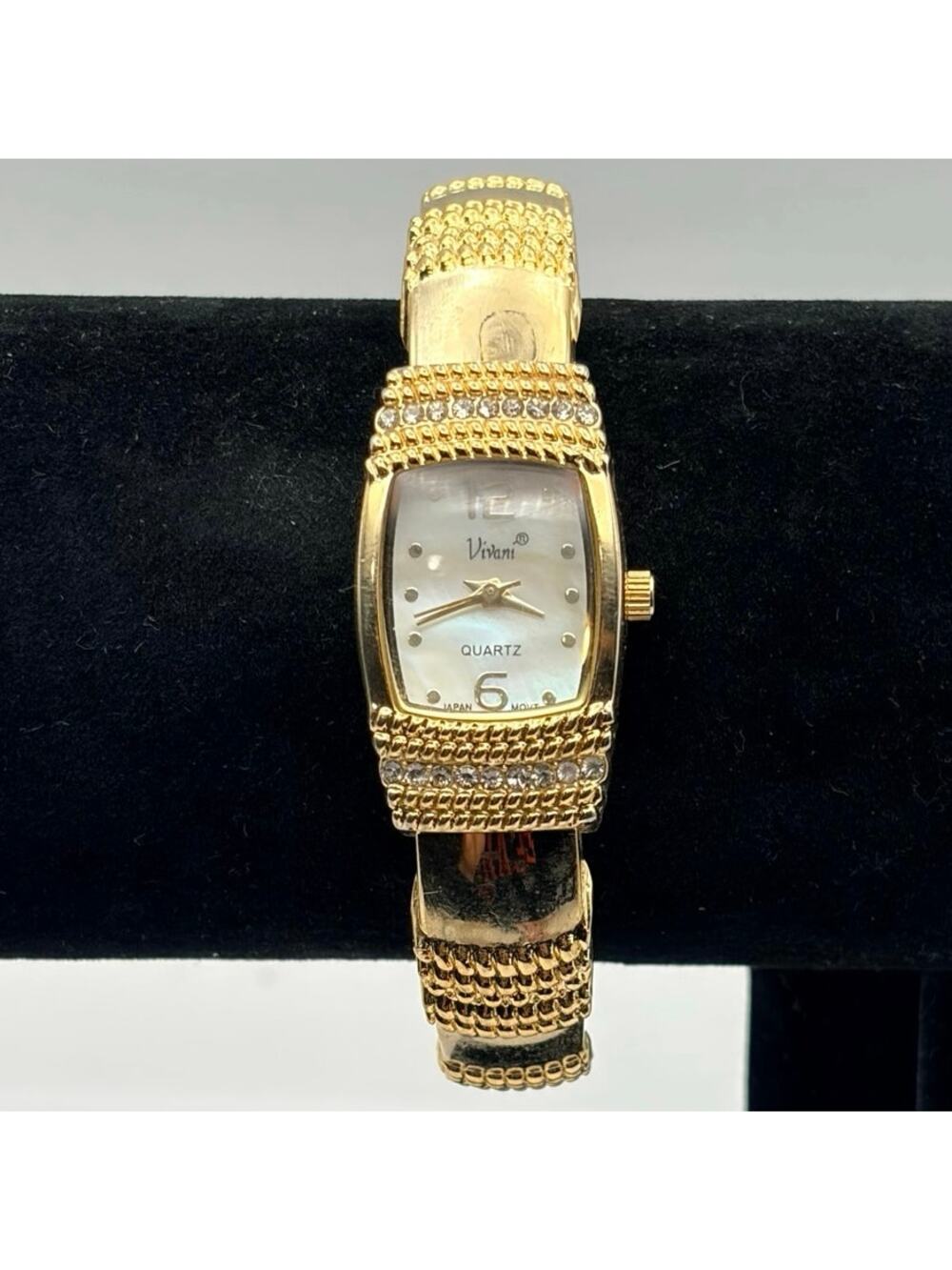 Gold Vivian Cuff Watch